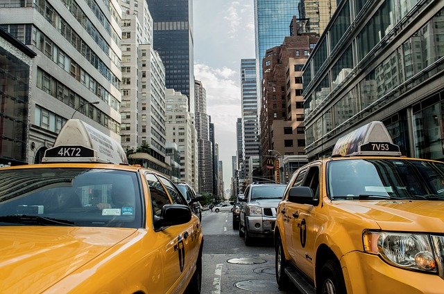 Taxis in NY - Pixabay - free photos